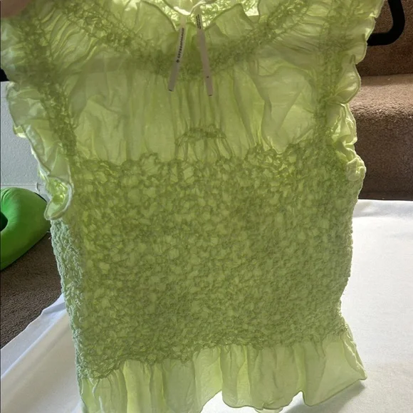 Anthropologie delicate sleeveless top - Picture 6 of 8